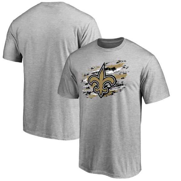 Men's New Orleans Saints NFL Pro Line True Color T-Shirt Heathered Gray,We sell and wholesale Men's New Orleans Saints NFL Pro Line True Color T-Shirt Heathered Gray on line form chian!